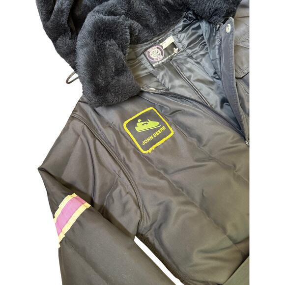 Vintage Arctic Cat "John Deere "Snowmobile Suit, Size Medium - Picture 3 of 9